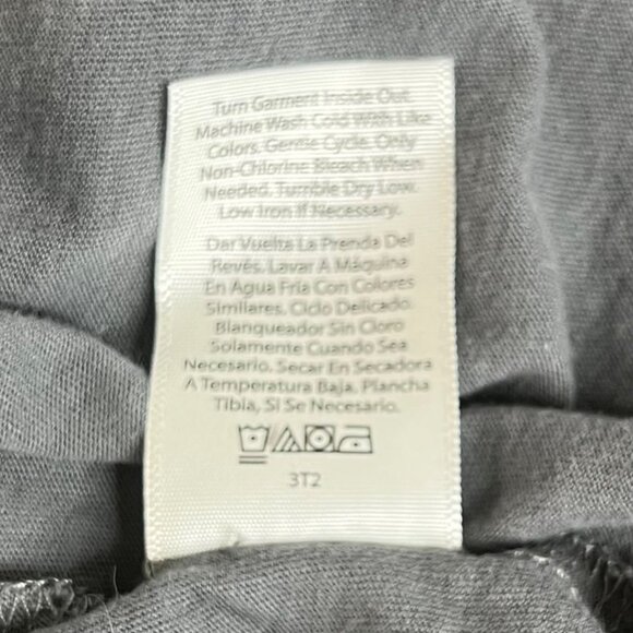 Time and Tru Womens Layered Dress Gray Pull Over Pockets Size XXL - Picture 8 of 8